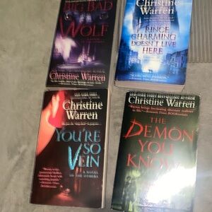 Christine Warren soft cover books